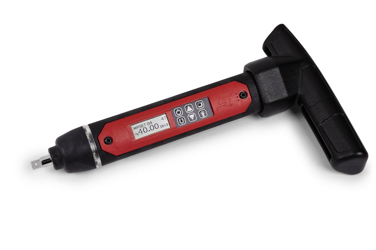 Snap-on ATECHMS80M | TechAngle 1/4 in Square Electronic Torque Driver | 4-80 in-lb, 1/4 in Square
