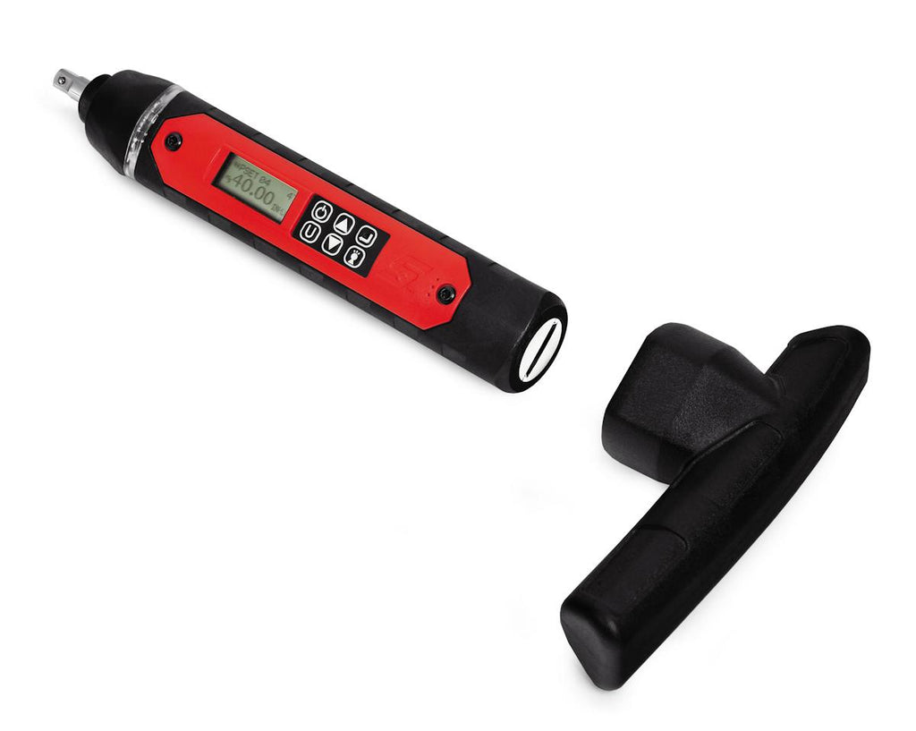 Snap-on ATECHMS80M | TechAngle 1/4 in Square Electronic Torque Driver | 4-80 in-lb, 1/4 in Square