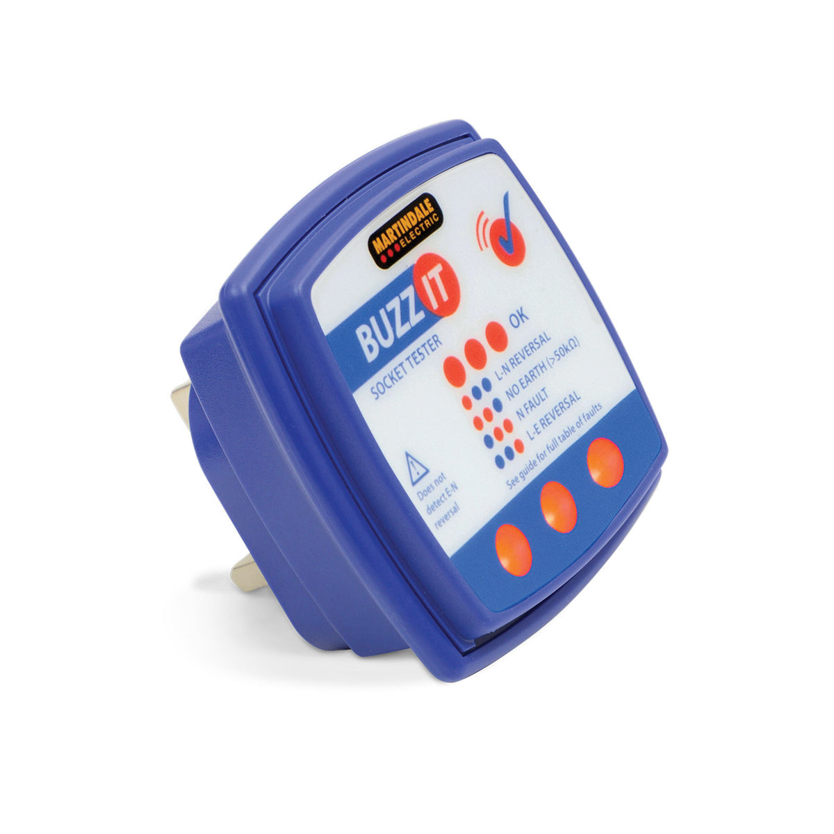Martindale MARBZ101 | BZ101 Buzz-It Socket Tester with Buzzer | 28 faults, CAT II 300V - generaltechuae
