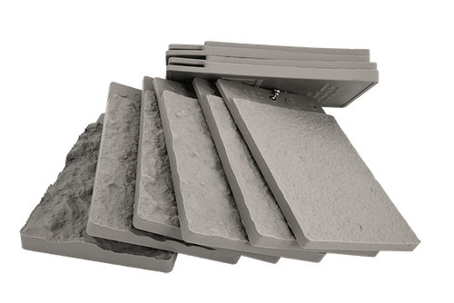 DeFelsko CSP | ICRI Concrete Surface Profile Chips | Set of 10, CSP 1 to 10 - generaltechuae
