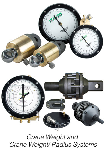 Matherne Crane Weight / Radius Indicator System | up to 60,000 lbs Single Line Load - generaltechuae