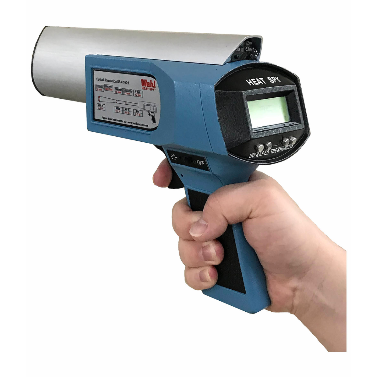 Palmer Wahl DHS40 | Heat Spy Handheld Infrared Pyrometer Series | 10 Spectral Ranges - generaltechuae