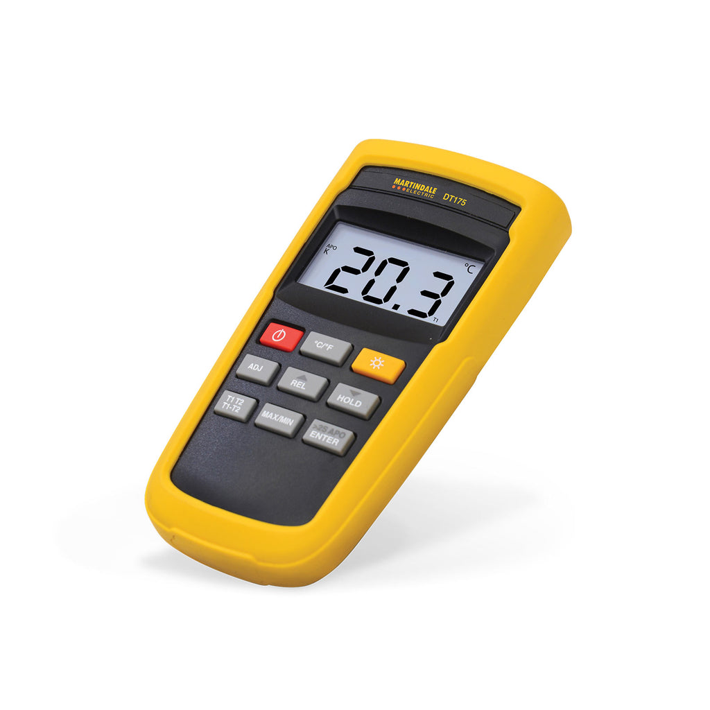 Martindale MARDT175 | DT175 Dual Input K-Type Thermometer | Differential, -200 to 1372 °C - generaltechuae