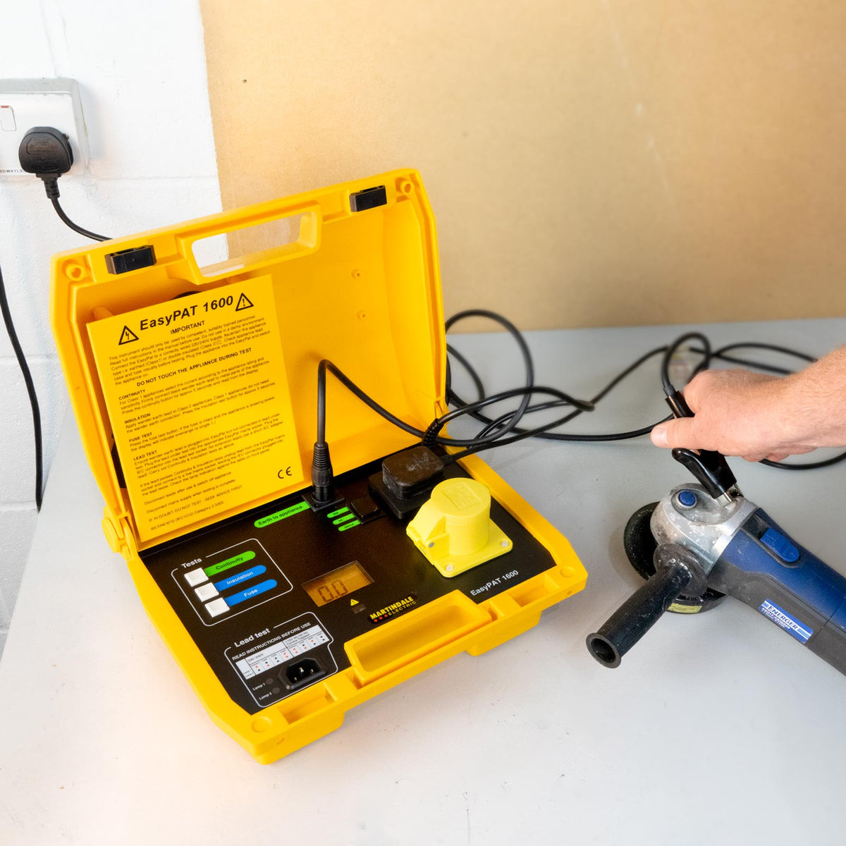 Martindale MAREPAT1600 | EPAT1600 EasyPAT Dual Voltage Manual PAT Tester | 25A/8A/200mA bond - generaltechuae (3)