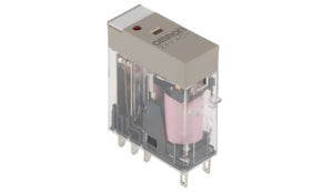 Omron G2R-2-SN 24VAC (S), Plug In Power Relay, 24V ac Coil, 5A Switching Current, DPDT