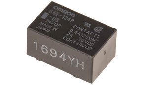Omron G6E-134P-US DC24, PCB Mount Power Relay, 24V dc Coil, 3A Switching Current, SPDT - generaltechuae