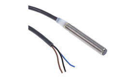 Omron E2A-S08LS02-WP-B1 2M, Inductive Threaded Barrel Proximity Sensor, M8, 2 mm Detection, PNP NO, 12 → 24 V dc