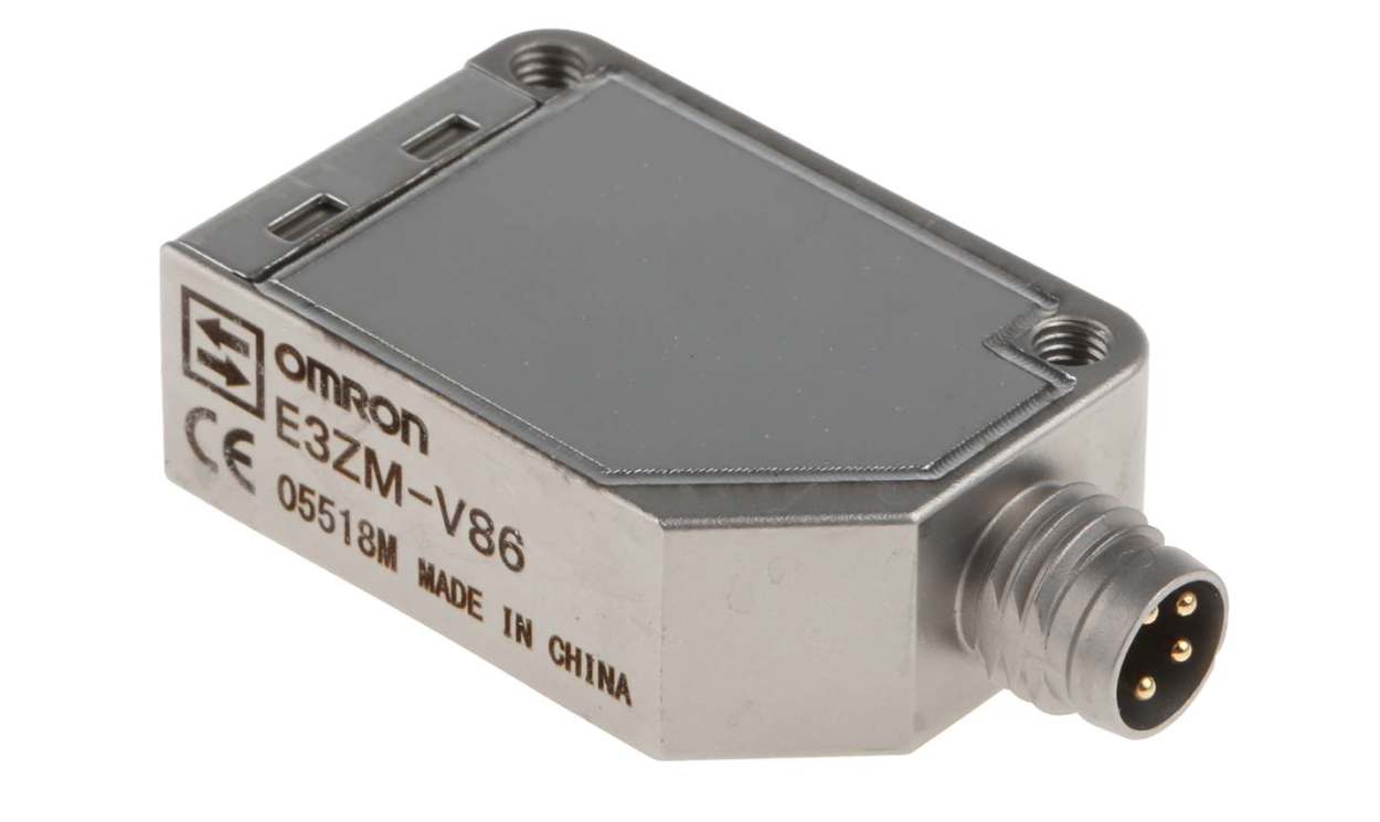 Omron E3ZMV86, Diffuse Photoelectric Sensor, Block Sensor, 12 mm Detection Range - generaltechuae