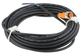 ifm EVC003, Female 4 way M12 to Unterminated Sensor Actuator Cable, 10m