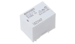 Omron G5LE-1-E DC5, PCB Mount High Frequency Relay, 5V dc Coil, SPDT