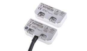 Omron F3S-TGR-NSMC-21-05, F3S-TGR-N_C Series Magnetic Non-Contact Safety Switch, 24V dc, Stainless Steel Housing, NO/2NC, 5m Cable