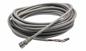 Omron XS5F-D421-J80-F, Straight Female 4 way M12 to Unterminated Sensor Actuator Cable, 10m