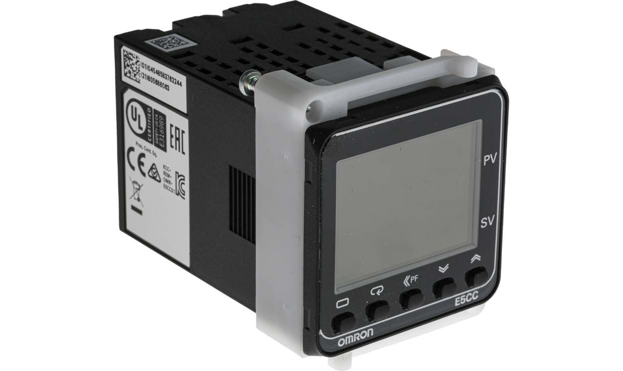 Omron E5CC-RX2ABM-000, E5CC Panel Mount PID Temperature Controller, 96 x 96mm 1 Input, 1 Output Relay, 100 → 240 V ac Supply Voltage - generaltechuae