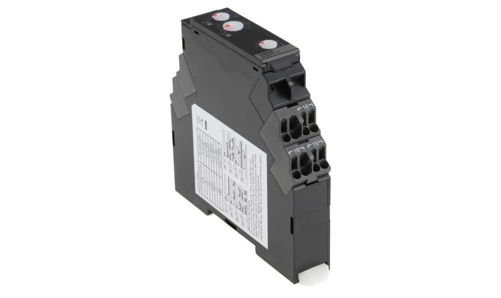 Omron H3DT-L1 24-240VAC/DC, H3DT Series DIN Rail Mount Timer Relay, 24 → 240V ac/dc, 2-Contact, 0.1 s → 1200 h, SPDT