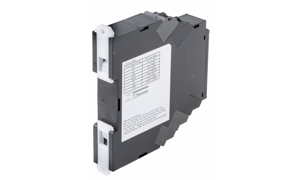 Omron H3DT-A1 24-240VAC/DC, H3DT Series DIN Rail Mount Timer Relay, 24 → 240V ac/dc, 2-Contact, 0.1 s → 1200 h, 1-Function, SPDT