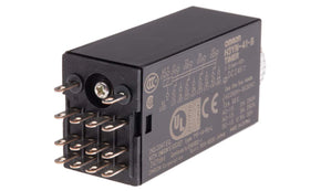 Omron H3YN-41-B DC24, H3YN Series Panel Mount Timer Relay, 24V dc, 4-Contact, 0.1 min → 10h, 4NO/4NC