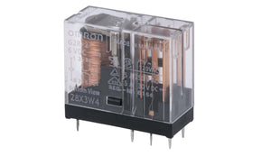 Omron G2R-2 DC6, PCB Mount Power Relay, 6V dc Coil, 5A Switching Current, DPDT