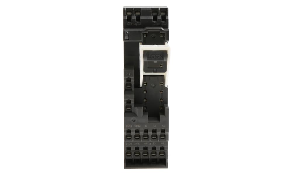 Omron P7SA-14F-ND-PU DC24, G7SA 14 Pin 24V dc DIN Rail Relay Socket, for use with G7SA Series Relay