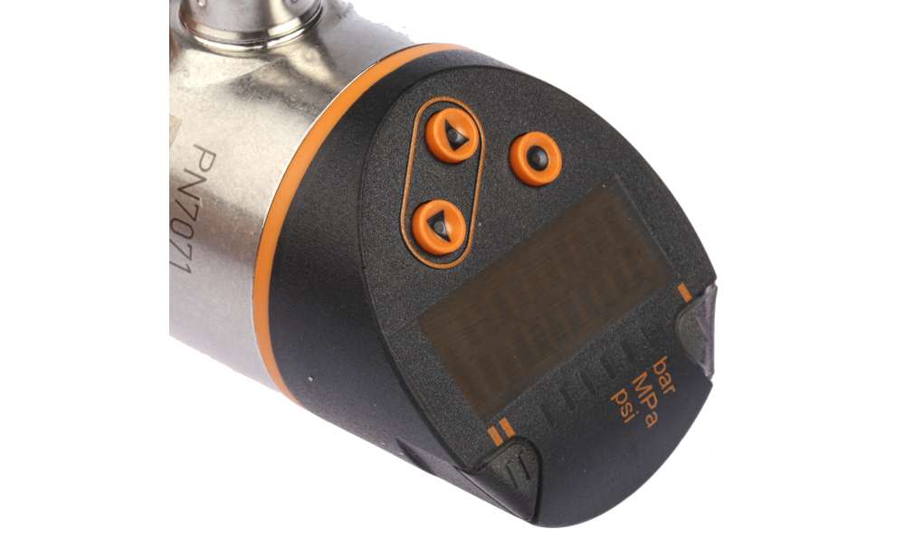 ifm PN7071, Pressure Sensor, 0bar Min, 250bar Max, 2x PNP/NPN-NO/NC Output, Relative Reading