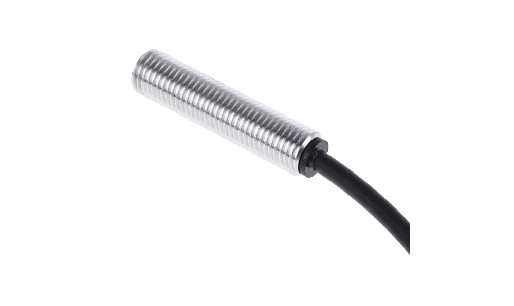 ifm IE5072, Inductive Threaded Barrel Proximity Sensor, M8, 1 mm Detection, PNP NO, 10 → 36 V dc