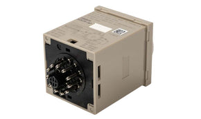 Omron H3CR-AP AC24-48/DC12-48, H3CR Series DIN Rail Mount Timer Relay, 12 → 48 V dc, 24 → 48V ac, 2-Contact, 0.05 s → 300h,