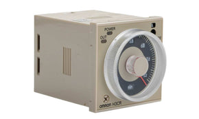 Omron H3CR-A8S AC24-48/DC12-48, H3CR Series DIN Rail Mount Timer Relay, 12 → 48 V dc, 24 → 48V ac, 8-Contact, 0.05 s → 300h - generaltechuae