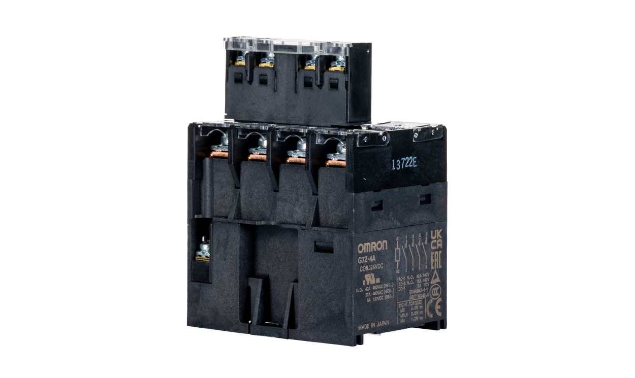 Omron G7Z-4A-11Z-R DC24, Chassis Mount Power Relay, 24V dc Coil, 40 (AC) A, 5 (DC) A Switching Current