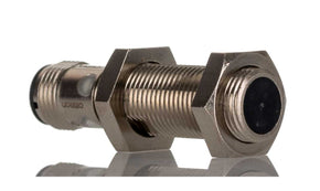 Omron E2E-X4B1T12-M1, Inductive Threaded Barrel Proximity Sensor, M12, 4 mm Detection, PNP NO, 10 → 30 V dc