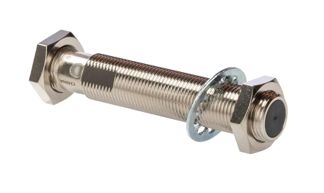 Omron E2E-X4B1TL12-M1, Inductive Threaded Barrel Proximity Sensor, M12, 4 mm Detection, PNP NO, 10 → 30 V dc - generaltechuae