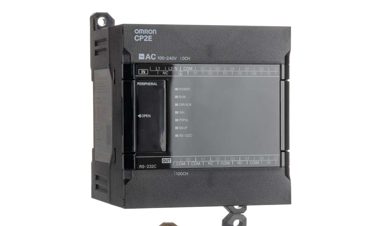 Omron CP2E-E20DR-A, CP2E Series PLC CPU for Use with CP2E Series, Relay Output, 12-Input, PNP/NPN Input - generaltechuae
