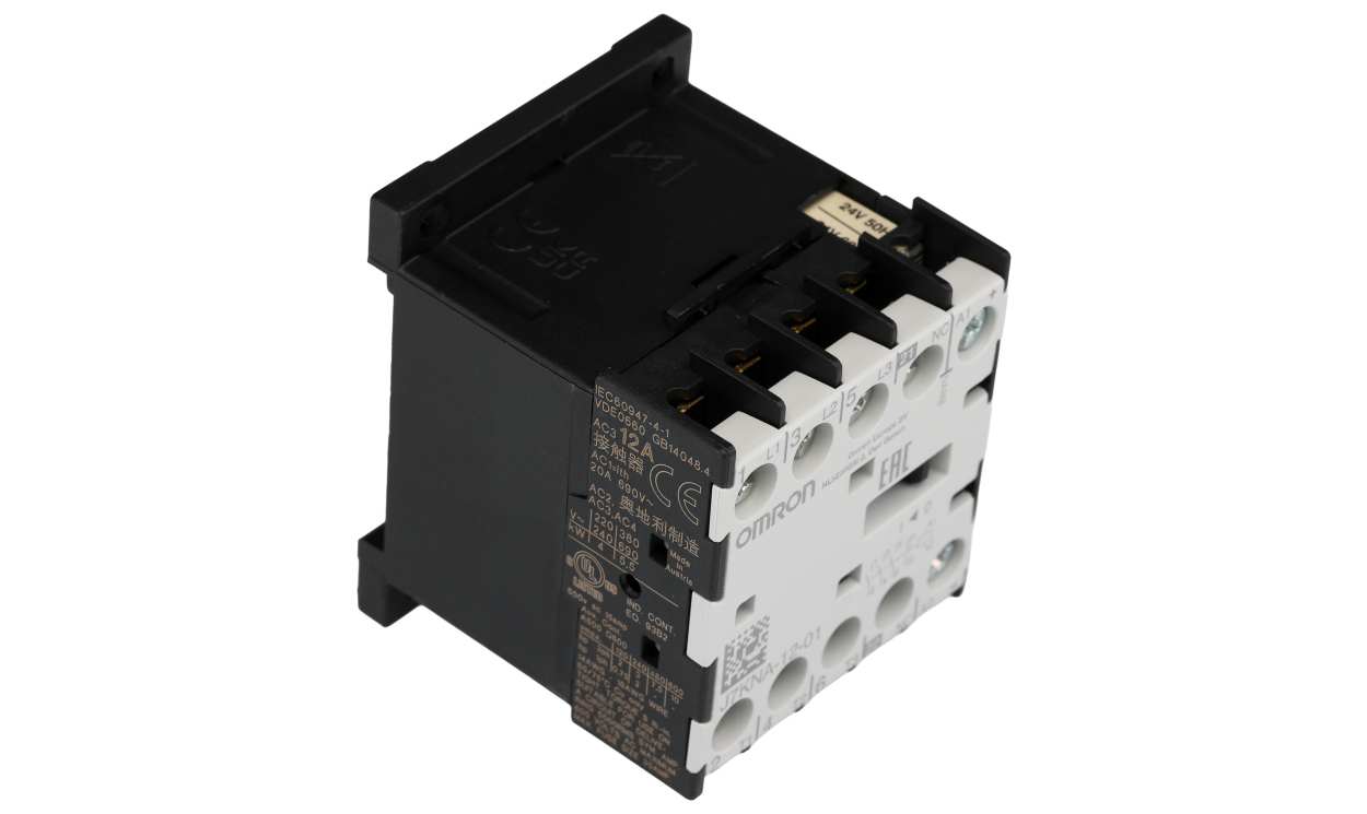 Omron J7KNA-12-01 24, J7KNA Series Contactor, 24 V Coil, 3-Pole, 12 A, 5.5 kW, 3NO - generaltechuae