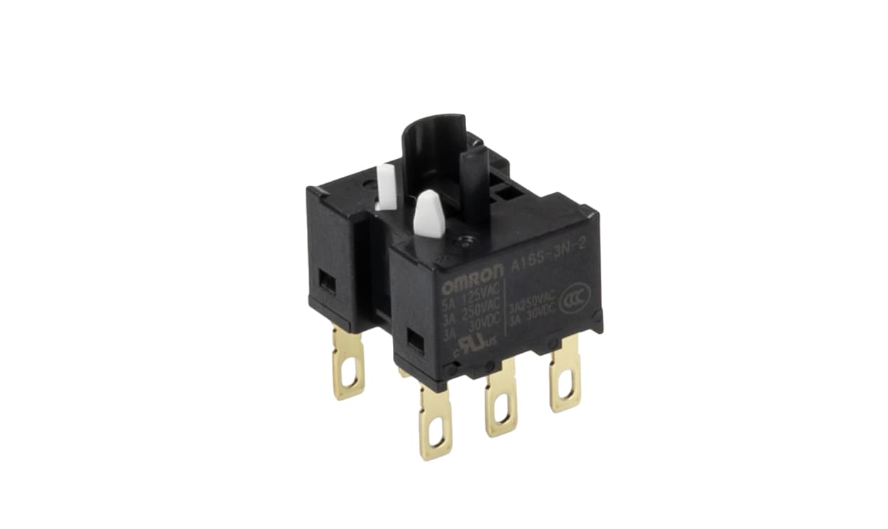 Omron A16S-3N-2, A165S/W Series Contact Block, 2CO