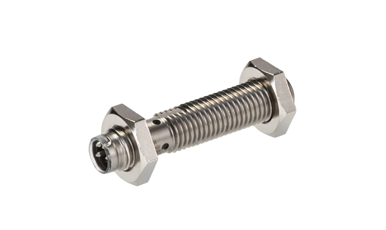 Omron E2A-S08KS02-M3-B1, Inductive Threaded Barrel Proximity Sensor, M8, 2 mm Detection, PNP NO, 12 → 24 V dc - generaltechuae