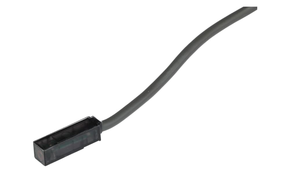 Omron E2S-Q15 1M, Inductive Block Proximity Sensor, 1.6 mm Detection, PNP NO, 12 → 24 V dc