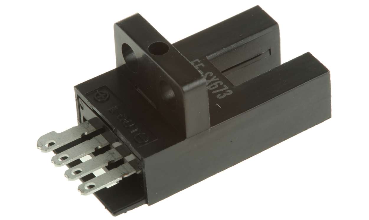 Omron EE-SX673, Through Beam Photoelectric Sensor, Fork Sensor, 5 mm Detection Range - generaltechuae