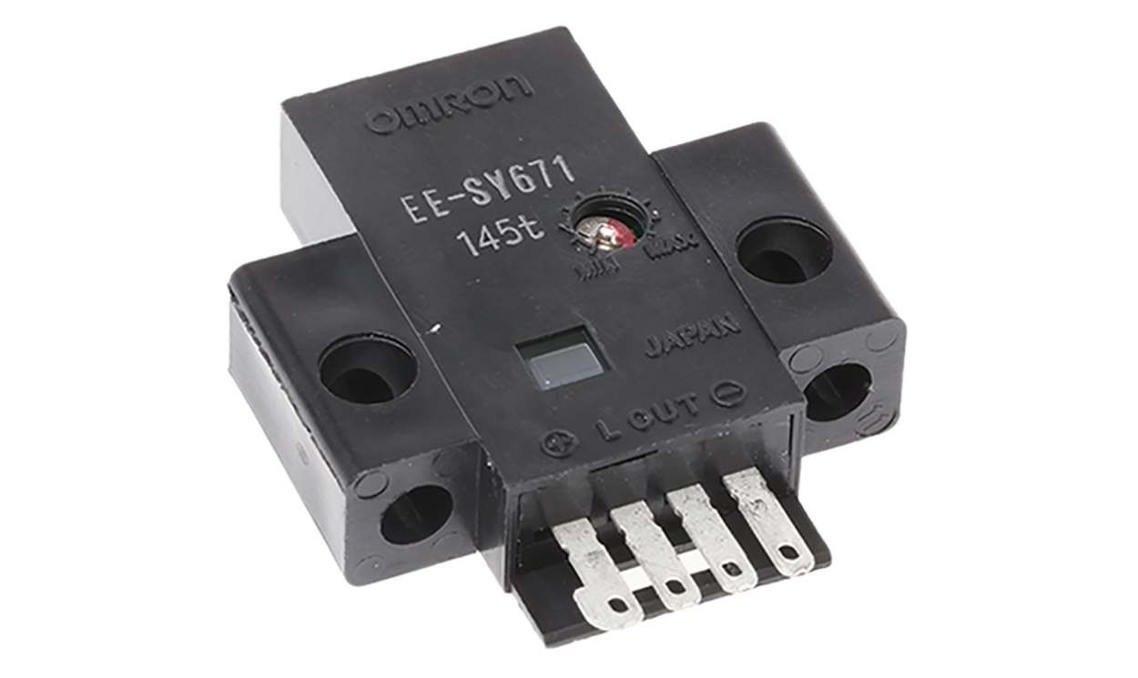 Omron EE-SY671, Retroreflective Photoelectric Sensor, Block Sensor, 1 mm → 5 mm Detection Range