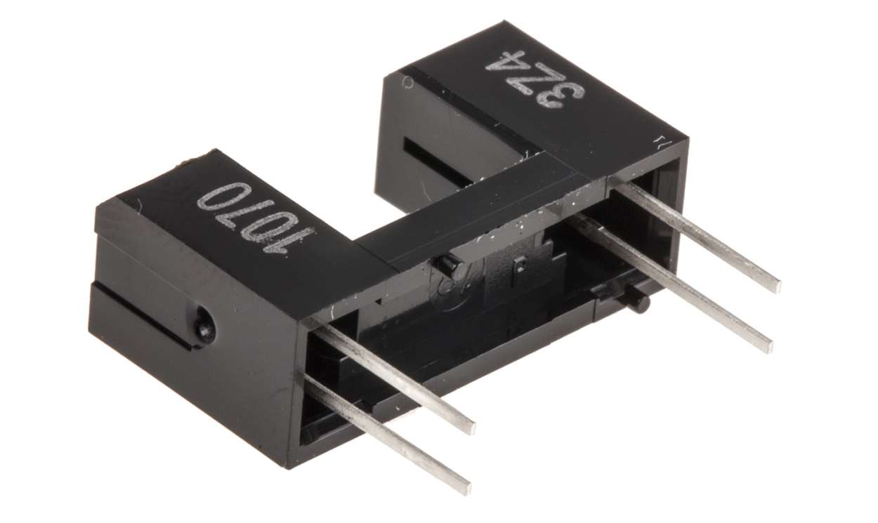 Omron EE-SX1070, , Through Hole Slotted Optical Switch, Phototransistor Output
