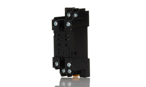 Omron PTFZ-08-E, LY 8 Pin 2000V DIN Rail Relay Socket, for use with LY Series Bi-polar Relay