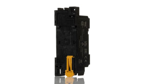 Omron PTFZ-08-E, LY 8 Pin 2000V DIN Rail Relay Socket, for use with LY Series Bi-polar Relay