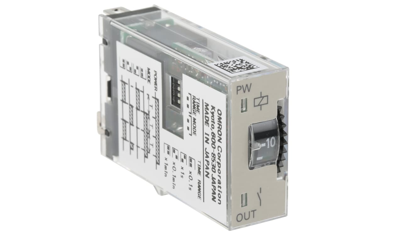 Omron H3RN-1 24VDC, H3RN Series Plug In Timer Relay, 24V dc, 1-Contact, 0.1 s → 10min - generaltechuae