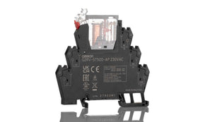 Omron G2RV-ST500-AP 230VAC, G2RV-ST Series Electromechanical Interface Relay, DIN Rail Mount, 230V ac Coil, SPDT, 1-Pole, 50mA Load - generaltechuae
