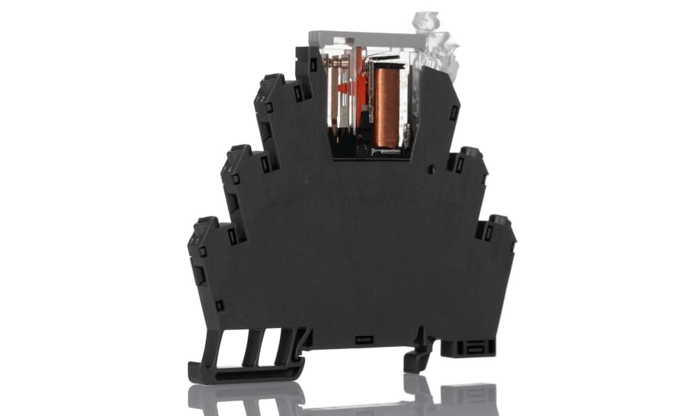 Omron G2RV-ST700 48VAC/DC, G2RV-ST Series Electromechanical Interface Relay, DIN Rail Mount, 48V ac/dc Coil, SPDT, 1-Pole, 6A Load