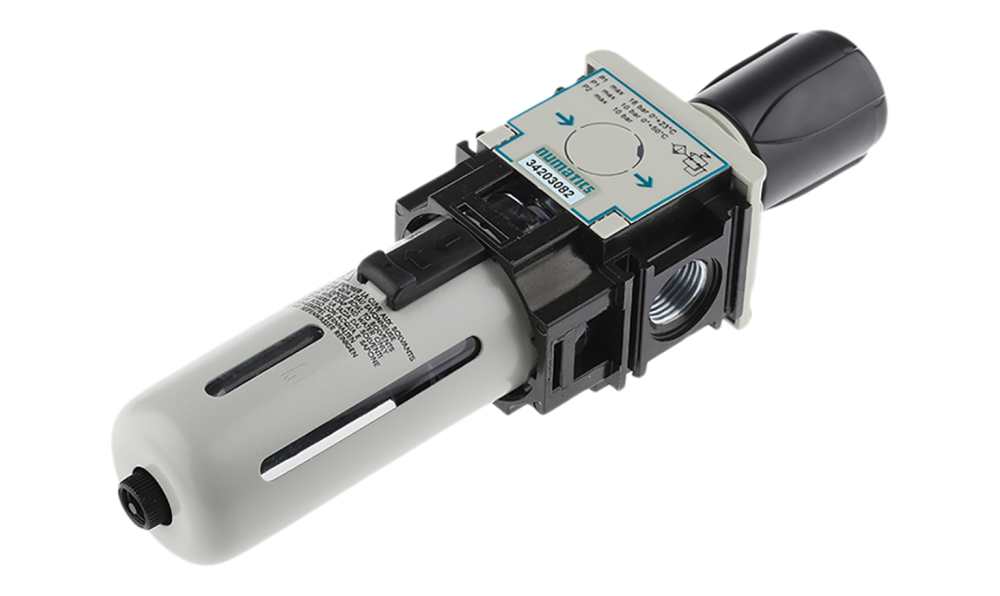 ASCO 34225121, 342 Filter Regulator, 25μm, G 1/8, Semi Automatic, 8 bar