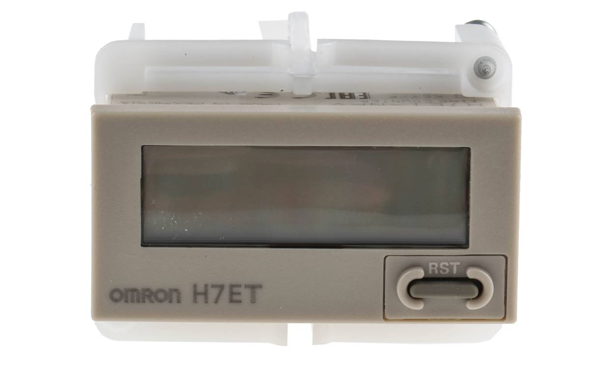 Omron H7ET-NFV, H7E Timer, 7 Digit LCD, 24 → 240 V ac/dc - generaltechuae