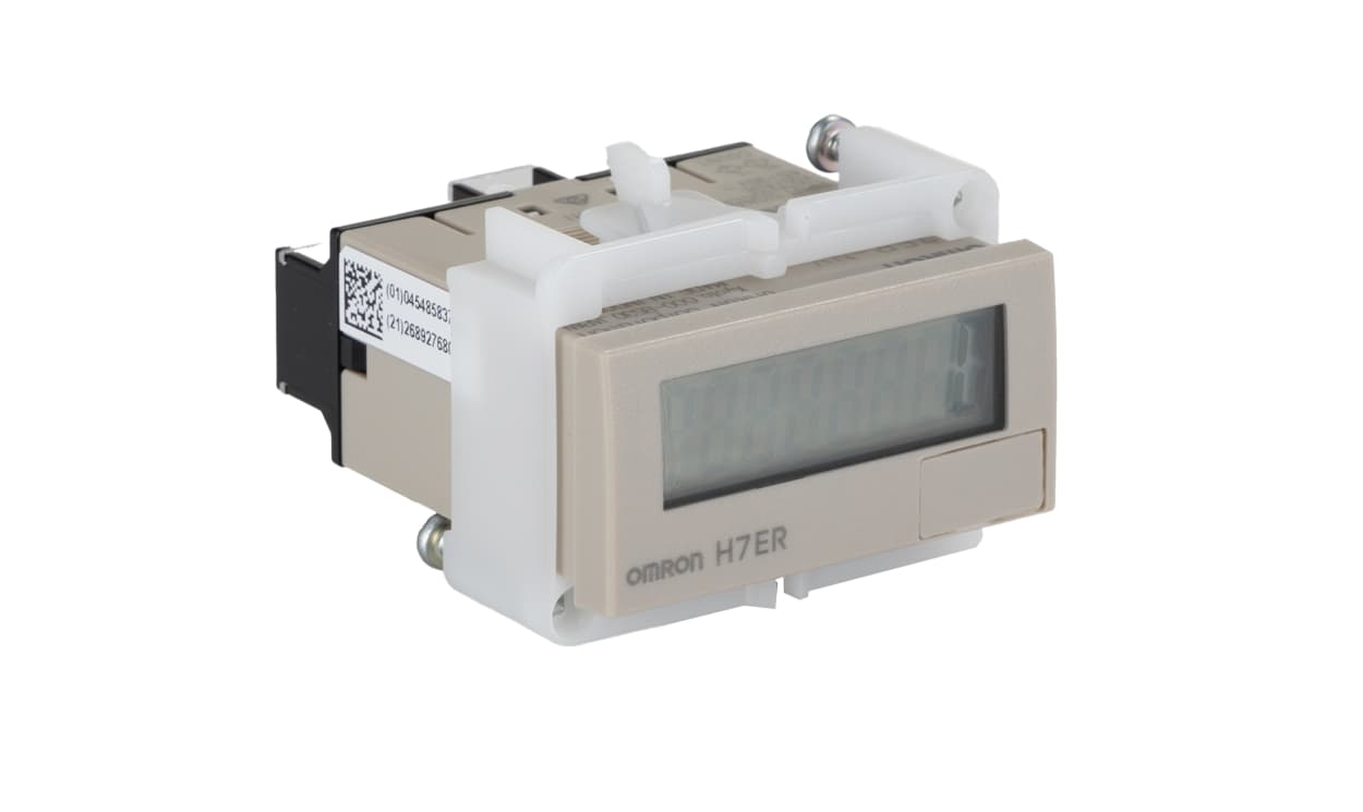 Omron H7ER-NV, H7ER Tachometer, 4 Digit LCD, 1kHz