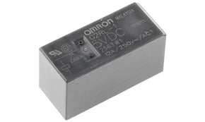 Omron G2RL-1 DC5, PCB Mount Power Relay, 5V dc Coil, 16A Switching Current, SPDT - generaltechuae