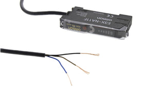 Omron E3X-NA11F 2M, Fibre Optic Sensor, NPN Output, IP50, 12 → 24 V dc