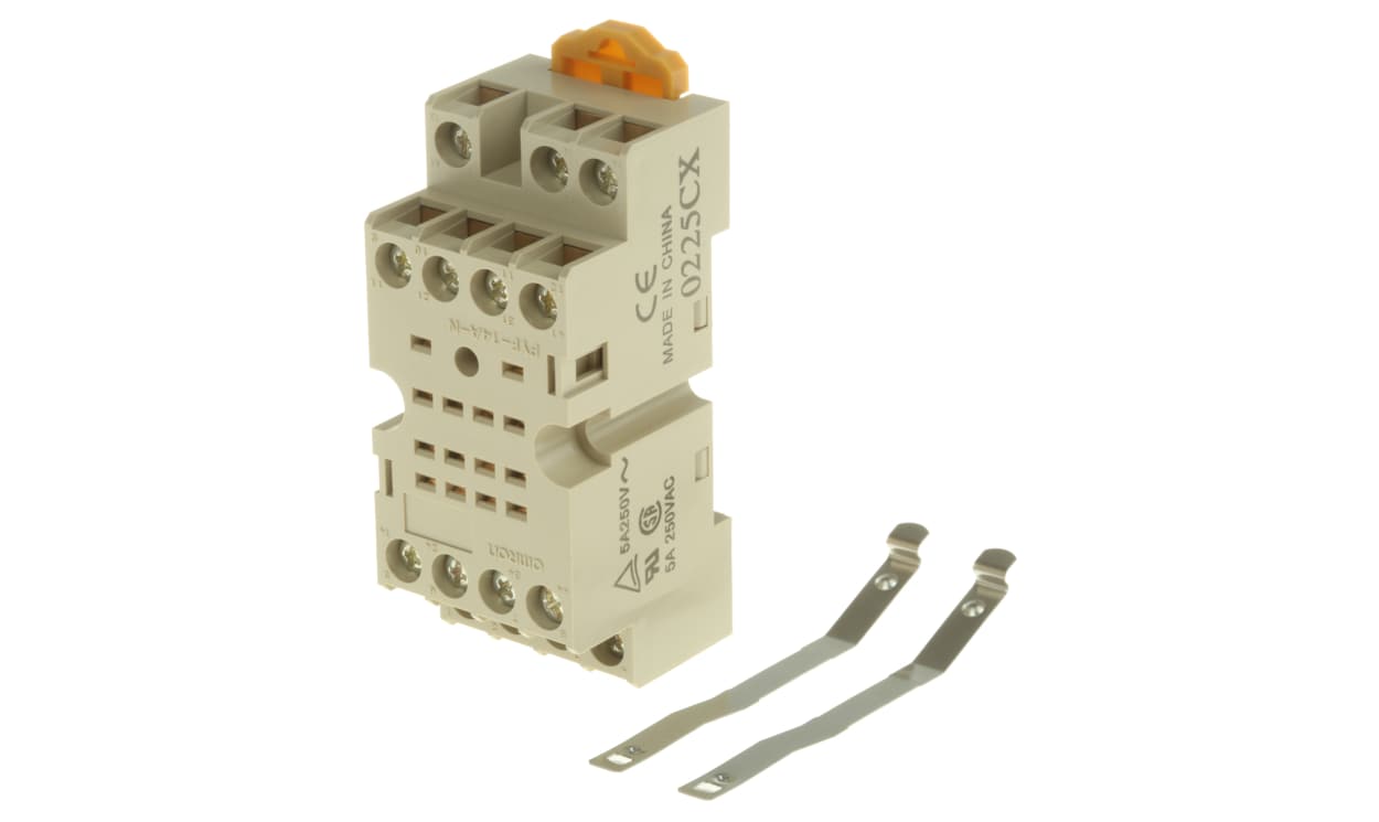 Omron H3YN-4PDT, Mounting Kit For Use With H3Y4 Series