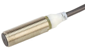 Omron E2AM12KS04WPB12M, Inductive Threaded Barrel Proximity Sensor, M12, 4 mm Detection, PNP NO, 12 → 24 V dc