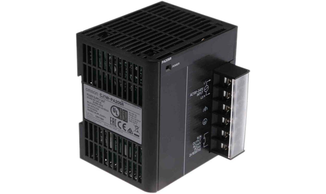 Omron CJ1W-PA205R, CJ1W Series PLC Power Supply for Use with CJ1M Series - generaltechuae